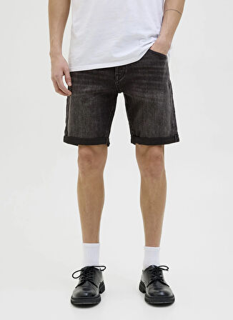 Jack & Jones Denim Şort, M, Siyah