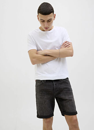 Jack & Jones Denim Şort, M, Siyah