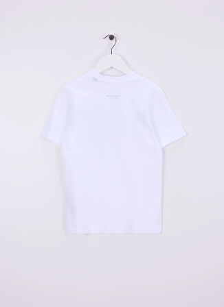 Jack & Jones Baskılı Beyaz Erkek Çocuk T-Shirt 12269975