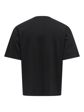 ONSCASPIAN AIRFLEX BOXY SS TEE NOOS Erkek Siyah T-Shirt - 22031940