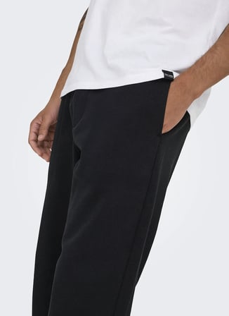 Only & Sons Siyah Erkek Sweatpant 22031973 ONSCONNOR PANTS SWEAT NOOS