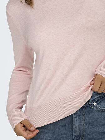 Only Kadın Yuvarlak Yaka Baharlık Kazak - 15333989