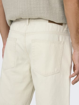 ONSEDGE ECRU 2044 PIM DNM SHORTS NOOS Erkek Pembe Şort - 22032044