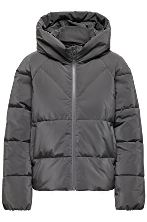 ONLECE PUFFER JACKET CS OTW KOYU GRİ15318451 