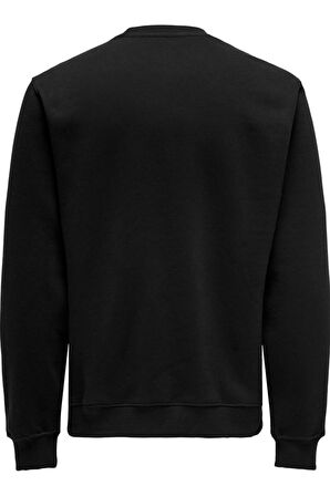 ONSCURATED REG CREW NECK SWEAT SİYAH 22030923