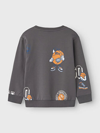 Name it Erkek Çocuk Baskılı Sweatshirt