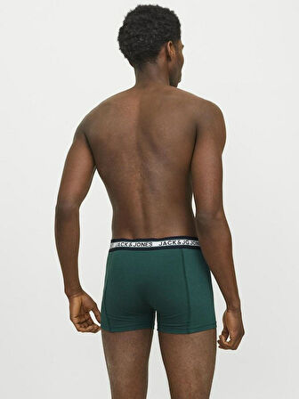 Jack Jones Colıver Solıd 3 Lü Paket Erkek Boxer 12270759