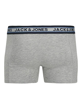 Jack Jones Colıver Solıd 3 Lü Paket Erkek Boxer 12270759