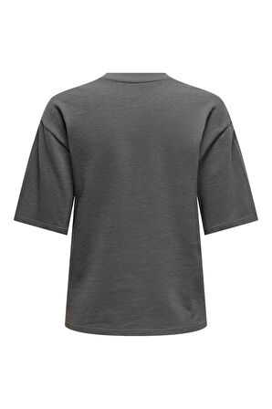 ONLSONYA S/S USA TOP BOX JRS Kadın Gri T-Shirt - 15332658