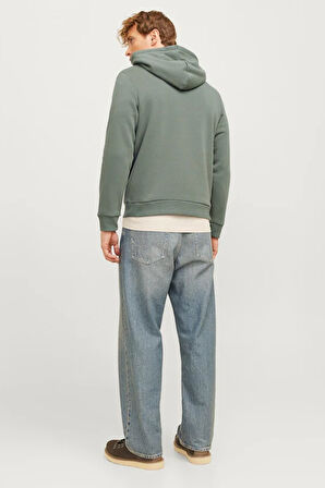Jack & Jones Jprblaharold Kapüşonlu Erkek Sweat 12271193
