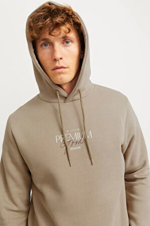 Jack & Jones Jprblaharold Kapüşonlu Erkek Sweat 12271193