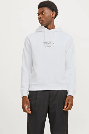 Jack & Jones Jprblaharold Kapüşonlu Erkek Sweat 12271193