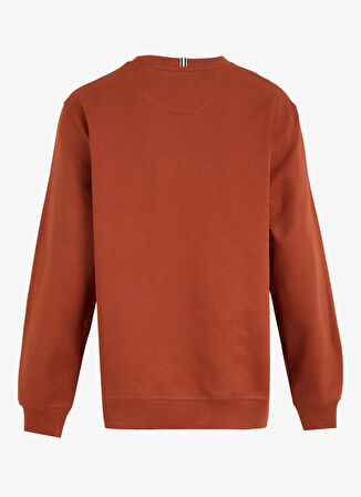 Jack & Jones Bisiklet Yaka Kırmızı Erkek Sweatshırt 12265756_JORFREDERIKSBERG SWEAT CRE