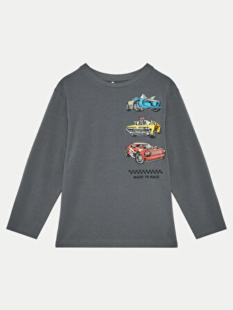 Name it Erkek Çocuk Baskılı Uzun Kollu T-shirt