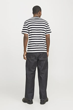 JORVESTERBRO NEWTON STRIPE TEE SS CN SİYAH-BEYAZ