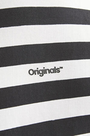 JORVESTERBRO NEWTON STRIPE TEE SS CN SİYAH-BEYAZ