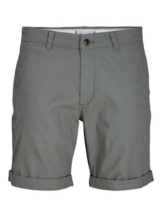 JACK JONES Erkek Haki Chino Şort 12182549