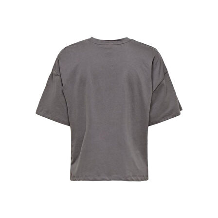 Only Onldolly Life S/S Studs Top Box Jrs Kadın T-shirt 15312826