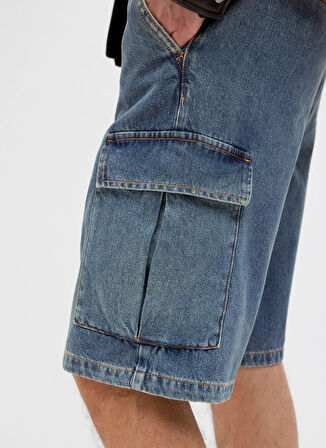 Jack & Jones Denim Şort, L, Mavi