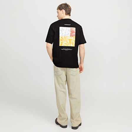 Jack Jones Tişört Split Back Crew Neck