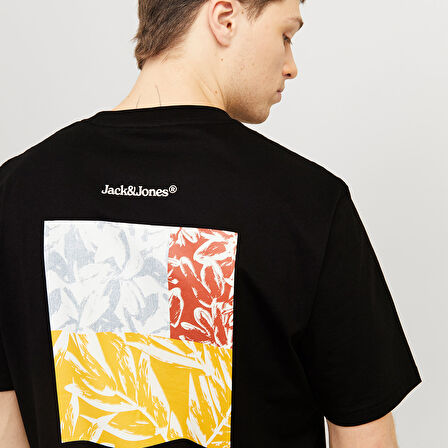 Jack Jones Tişört Split Back Crew Neck