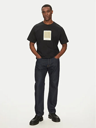 Jack&Jones Jorislington Aop Front Tee Ss Crew Neck Erkek T-shirt 12273019