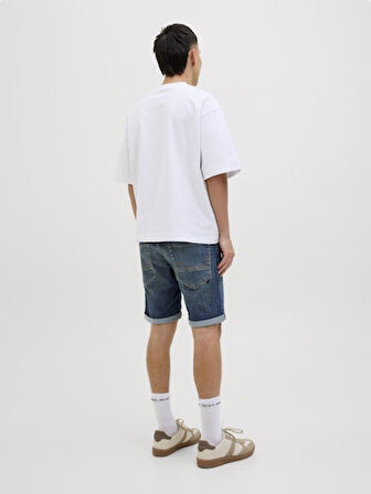 JACK JONES Erkek Blue Denim SHORTS 12269608