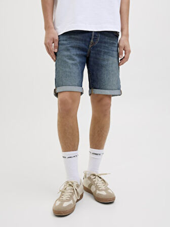 JACK JONES Erkek Blue Denim SHORTS 12269608