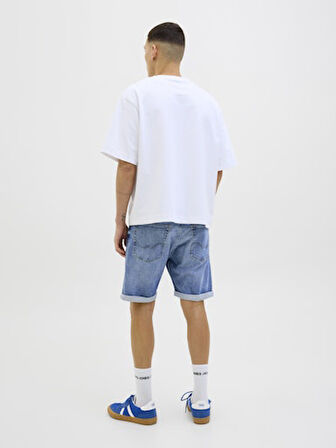 JACK JONES Erkek Blue Denim Shorts 12269612