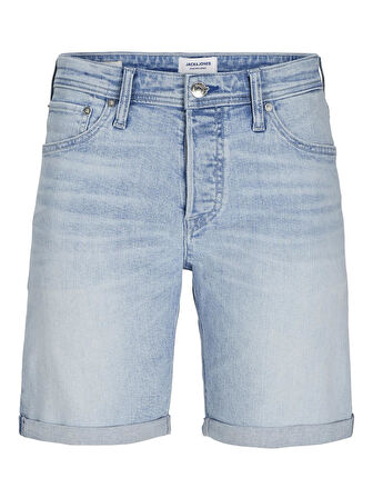 Jack & Jones JJIRICK JJIORIGINAL Erkek Denim Şort - Esnek ve Rahat Kalıp 