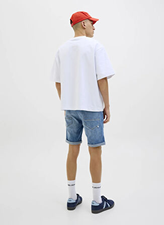 Mavi Erkek Normal Bel Standart Kalıp Denim Şort JJIRICK JJFOX SHORTS CB 310 SN