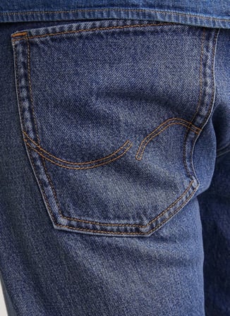 Jack & Jones Yüksek Bel Rahat Erkek Denim Pantolon 12269528_JJICHRIS JJORIGINAL SBD 63