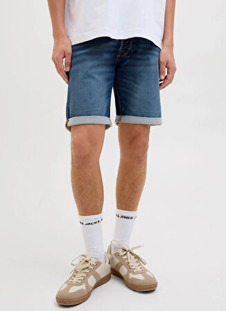 Jack & Jones Denim Şort, S, Mavi