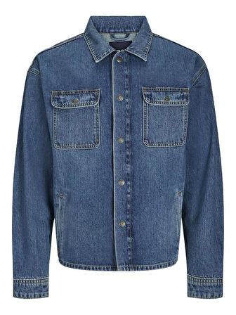 Jack Jones Chase Overshırt Erkek Jean Gömlek 12249029