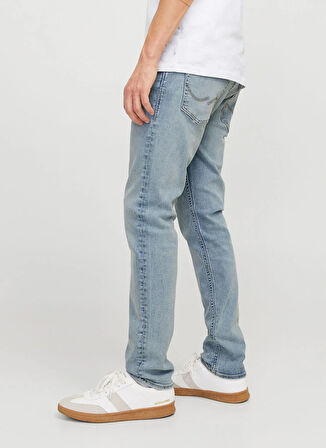 Jack & Jones Düşük Bel Dar Mavi Erkek Denim Pantolon 12269466_JJIGLENN JJORIGINAL CB 774