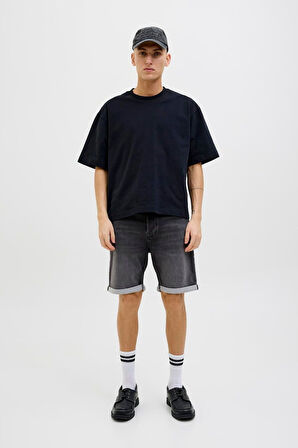 JACK JONES Erkek Siyah Shorts 12269501