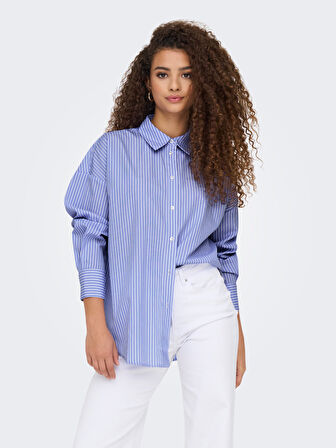 Only Kadın Regular Fit Düşük Omuz Gömlek - 15343842