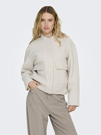 Only Sanne Boucle Bomber Kadın Ceket 15335196