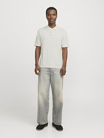 Jack Jones Emıl Knıt Relaxed Relax Fit Tiriko Erkek Polo Yaka Tişört 12268216