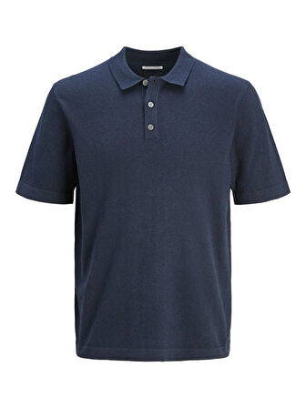 Jack Jones Emıl Knıt Relaxed Relax Fit Tiriko Erkek Polo Yaka Tişört 12268216