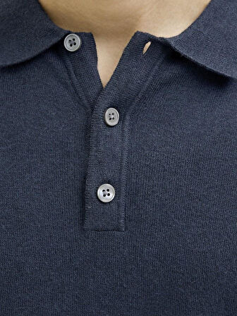 Jack Jones Emıl Knıt Relaxed Relax Fit Tiriko Erkek Polo Yaka Tişört 12268216