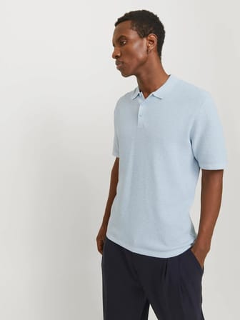 Jack Jones George Regular Fit Polo Yaka Triko Erkek Tişört 12268281