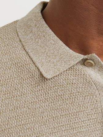 Jack & Jones Jjegeorge Knit Polo Ss Sn Erkek T-Shirt