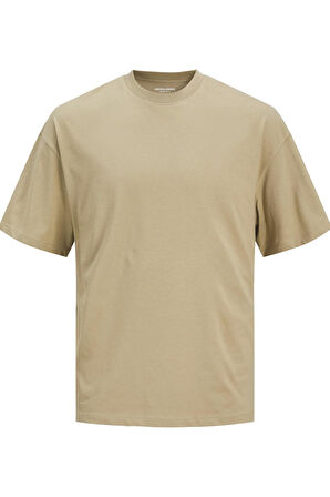 JJEBRADLEY TEE SS O-NECK NOOS KOYU BEJ12249319