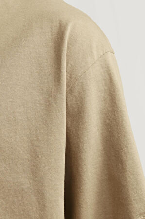 JJEBRADLEY TEE SS O-NECK NOOS KOYU BEJ12249319