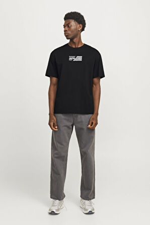 JJECORP GRAPHIC TEE  SS O-NECK NOOS SİYAH