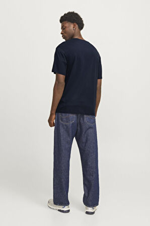 JJECORP GRAPHIC TEE  SS O-NECK NOOS LACİVERT-1