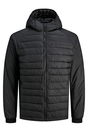 Jack & Jones Hibrit Günlük Erkek Siyah Ceket Mont - 12268511