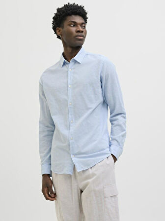 Jack Jones Breeze Keten Slım Fit Erkek Gömlek 12268964