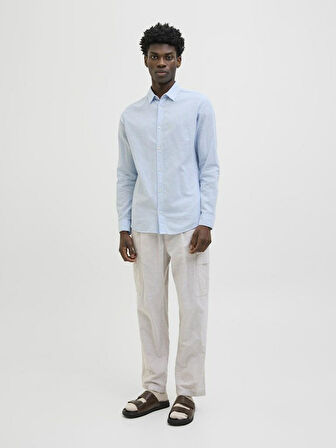 Jack Jones Breeze Keten Slım Fit Erkek Gömlek 12268964